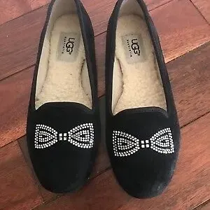 Ugg мокасины на овчині туфлі балетки