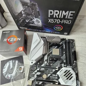 AM4 сет Ryzen 9 5900X 12ядер 4.8GHz + ASUS Prime X570-PRO (x8+x8 PCI-e 4.0). Trade-IN