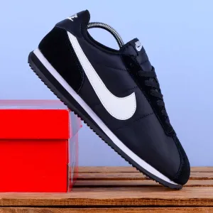 (2397) Акція! Кросівки Nike Cortez чорні з білим (41-45) найк найки В'єтнам