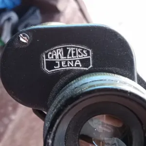 Германский бинокль CARL ZEISS JENA DELTRINTEM 8х30. После реставрации. Обтянут наттур. кожей. Сетка