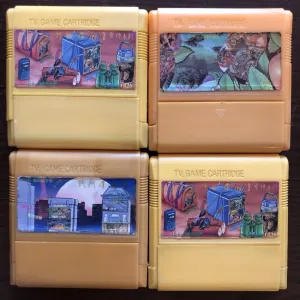 Dendy TV GAME (Пейзажники): Gun Smoke, Buck Ohare, The Donald Land, Wacky Races, 3 Eyes Kid, Tiny Toon Super Contra, Home Alone Operation Wolf