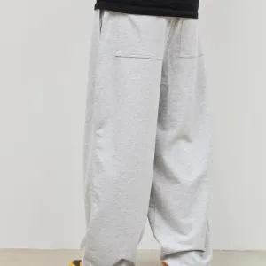 Широкі котонові спортивки BAGGY SWEATPANTS m I xl для залу на утяжках для спортзала черные серые спортивки 100% котон бегги фит gymshark golds gym