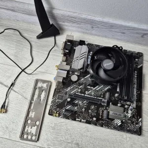ігровий сет Ryzen 5 5600G 4.4GHz з графікою VEGA + mATX ASUS B550 Wi-Fi. Trade-IN