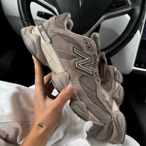 Кроссовки New Balance 9060 Beige Brown/NB Кросівки Жіночі НьюБеланс