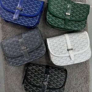 Сумка Goyard / месенджер гоярд/ гаярд сумка чорна/ біла/ сіра/ зелена