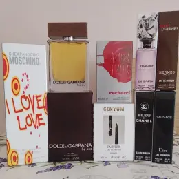 Парфуми в асортименті MOSCHINO, D&G, CACHAREL, CHANEL, DIOR та інші