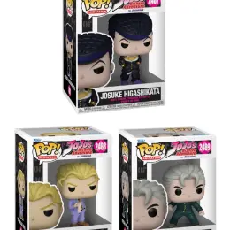 Фігурки Funko Pop! Animation JoJo's Bizarre Adventure Josuke Higashikata, Yoshikage Kira, Koichi Hirose