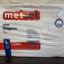 Підгузники для дорослих Metset Slip Розмір L 30 шт.