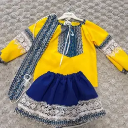 Дитячий вишитий костюм "Соняшник" розмір 98