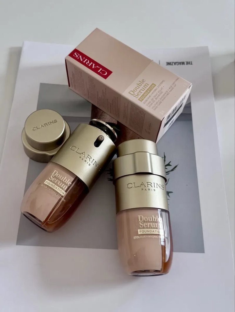 Тональний крем Clarins Double Serum Foundation — фото 4