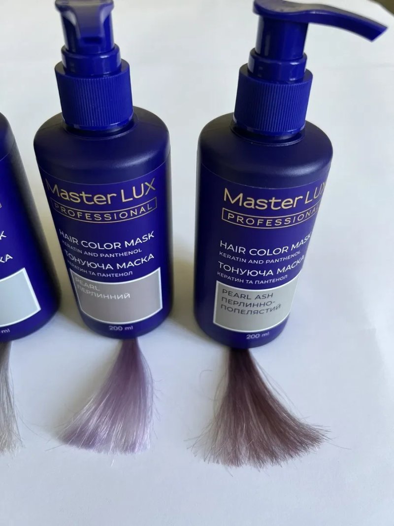 Тонуюча маска для волосся Master LUX professional — фото 6