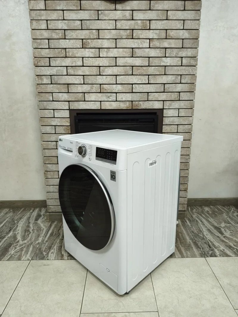 ТОП! 10.5 kg! 21 рік! LG ThinQ Steam Direct Drive AI DD, Steam, TurboWash, TwinWash, WiFi A+++ — фото 3