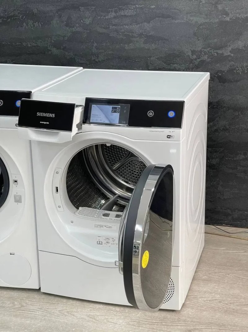 ТОП..Avantgarde. 10kg  Комплект Пральна +Сушильна машина Siemens WM14U840EU/01/// WT47X940EU/02 України.Меню — фото 6