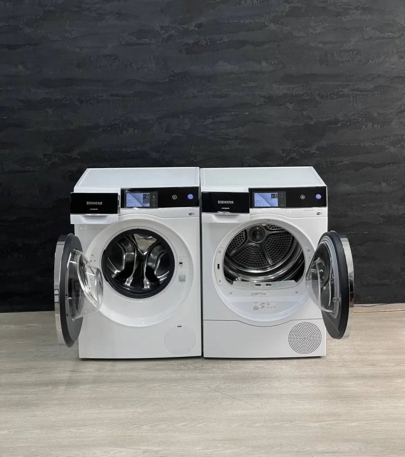 ТОП..Avantgarde. 10kg  Комплект Пральна +Сушильна машина Siemens WM14U840EU/01/// WT47X940EU/02 України.Меню — фото 8