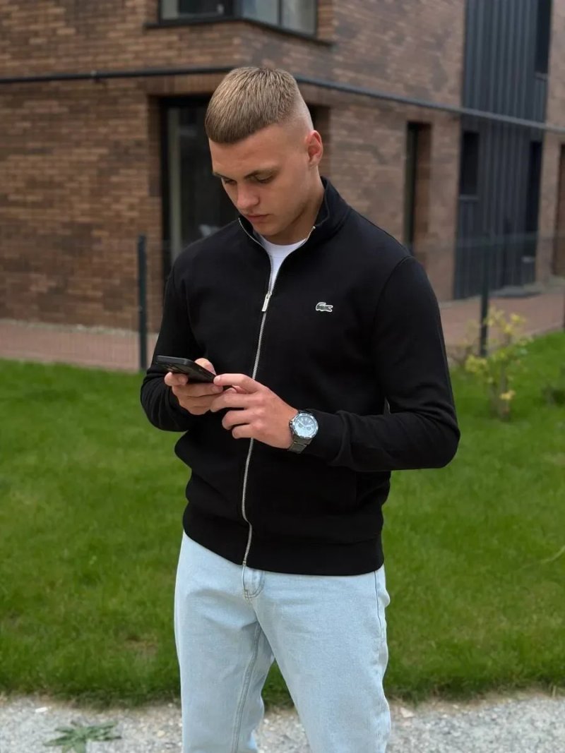 ‼️TOP‼️БЕЗ ПРЕДОПЛАТ‼️Мужская олимпийка лакоста Lacoste | зипка лакоста | мужская кофта Lacoste | кардиган лакоста | олимпийка | кофта | Lacoste | — фото 3