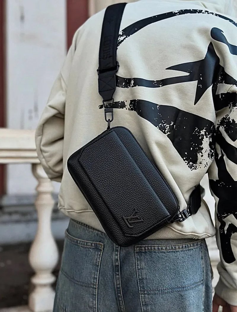 ‼️TOP‼️БЕЗ ПРЕДОПЛАТ‼️Мужская сумка через плечо Луи витон Louis Vuitton | сумка через плечо LV | мужская сумка Луи Витон | Louis Vuitton | — фото 3