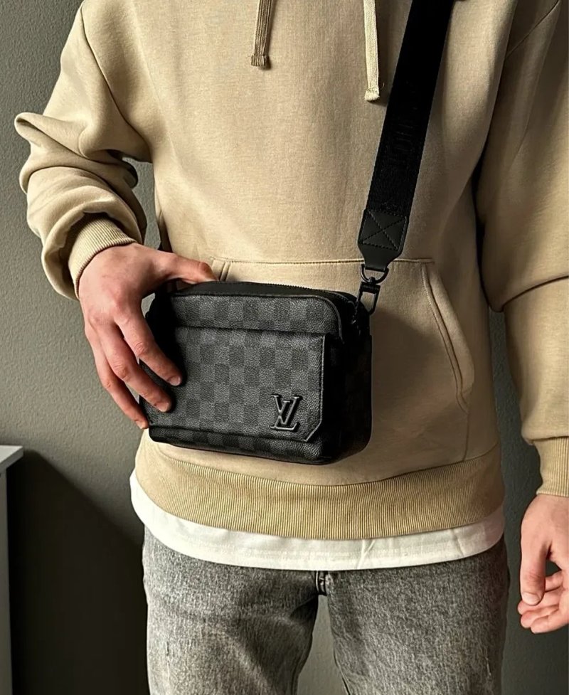 ‼️TOP‼️БЕЗ ПРЕДОПЛАТ‼️Мужская сумка луи витон Louis Vuitton | мужская сумка LV | мужская сумка Louis Vuitton | сумка через плечо луи витон | — фото 3