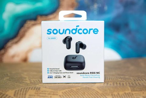 ТОП Бюджет! Anker Soundcore P30i R50i NC|ANC 42dB навушники бездротові Bluetooth TWS|IP54 Шумоподавлення|Безпроводные наушники блютуз!