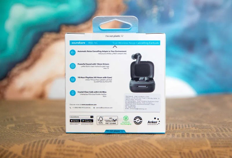 ТОП Бюджет! Anker Soundcore P30i R50i NC|ANC 42dB навушники бездротові Bluetooth TWS|IP54 Шумоподавлення|Безпроводные наушники блютуз! — фото 4