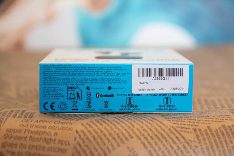 ТОП Бюджет! Anker Soundcore P30i R50i NC|ANC 42dB навушники бездротові Bluetooth TWS|IP54 Шумоподавлення|Безпроводные наушники блютуз! — фото 6