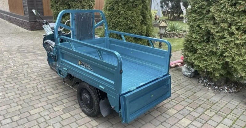 Топ ‼️Електро трицикл Dozer, запас ходу 40км, без прав, без реєстрації в Мрео, екологічно, до 450кг — фото 5