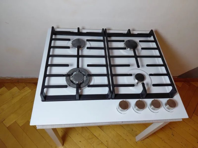 ТОП Gorenje біла газова поверхня плита панель газовая варочная поверхность — фото 8