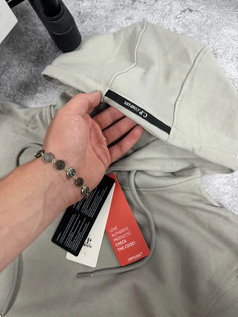 ТОП!! Hoodie C.P. Company | Худі СП компані | В чорному та бежевому кольорі | S,M,L,XL — фото 8