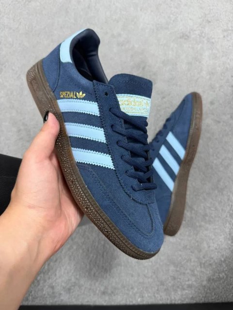 Топ Модель! Кросівки Adidas Handball Spezial Navy Gum, Адідас Сині, adidas