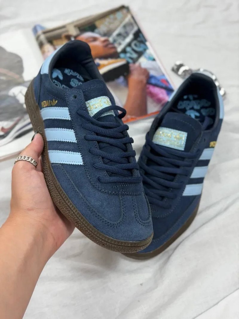 Топ Модель! Кросівки Adidas Handball Spezial Navy Gum, Адідас Сині, adidas — фото 5