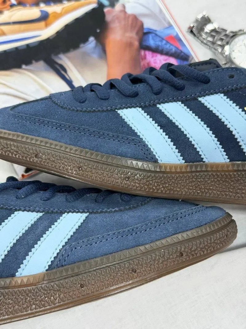 Топ Модель! Кросівки Adidas Handball Spezial Navy Gum, Адідас Сині, adidas — фото 8