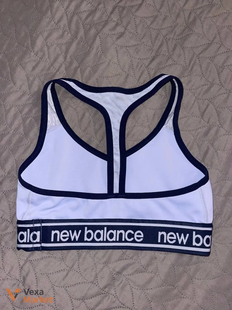 Топ New Balance білий розмір XS-S — фото 2