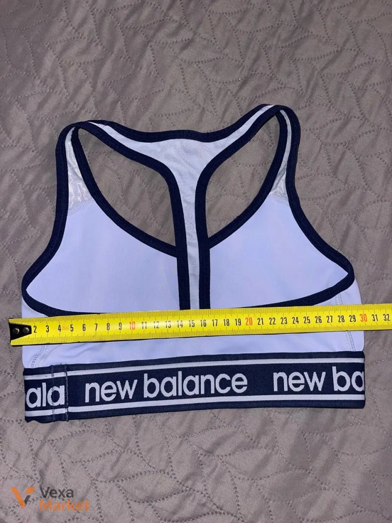 Топ New Balance білий розмір XS-S — фото 3