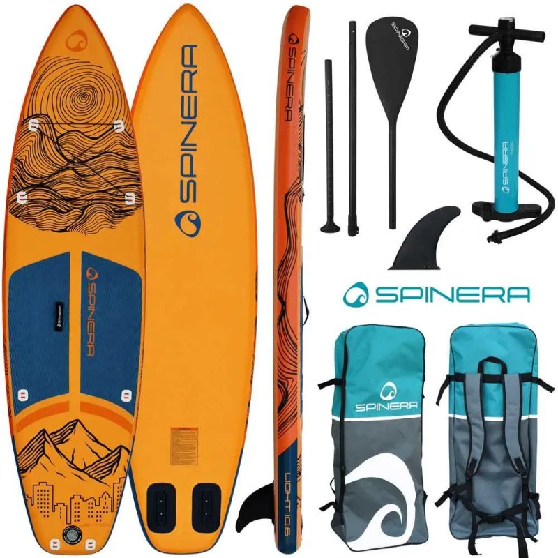 ТОП-НОВИНКА SPINERA Light 10'6 Ultra САП борд board доска SUP дошка SUP дошка 2 шари слоя доска надувна Stand Up Paddle board борд SUB SAP надувная — фото 2