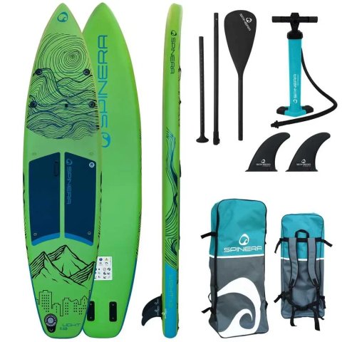 ТОП-НОВИНКА SPINERA Light 11'8 Ultr САП борд board доска SUP дошка 360 SUP дошка 2 шари слоя доска надувна Stand Up Paddle board борд SUB SAP надувная