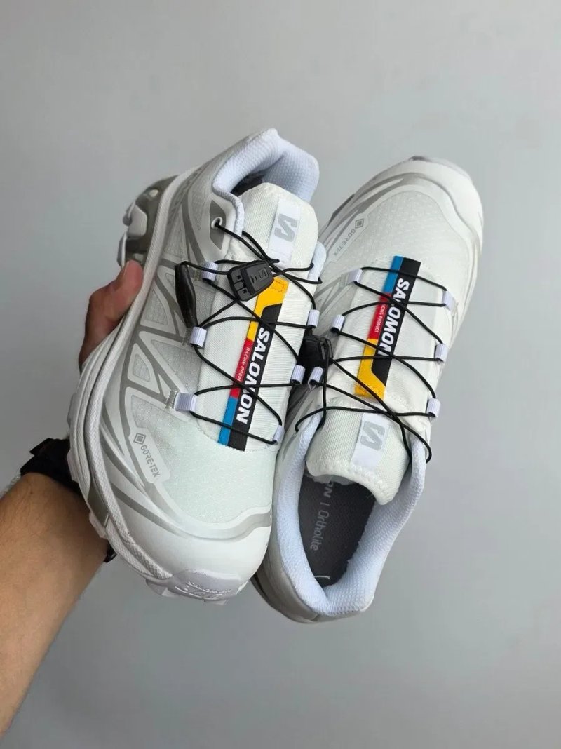 ТОП! Salomon XT-6 Gore-Tex White 36 37 38 39 40 соломон гортекс білі — фото 4