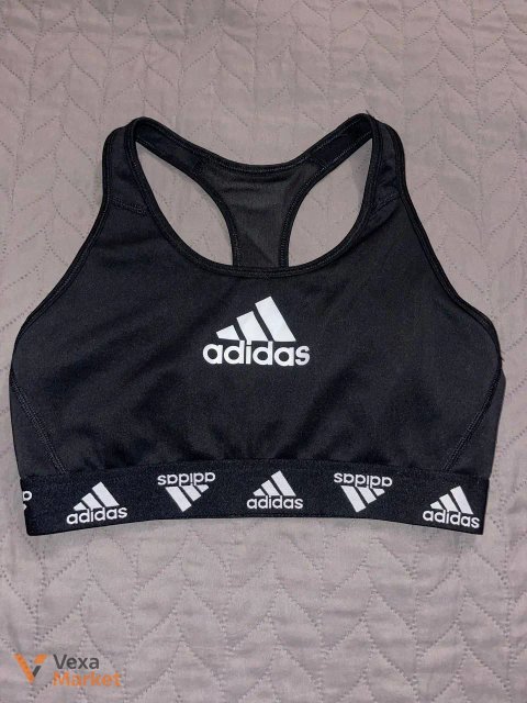 Топ спортивний Adidas чорний розмір S-M