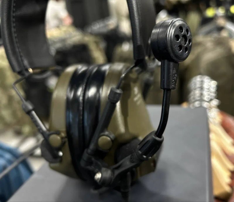 ТОП‼️ Військоаа Активна гарнітура 3M Peltor ComTac VI NIB Headset Green з мікрофоном і вихідом під ПТТ — фото 5