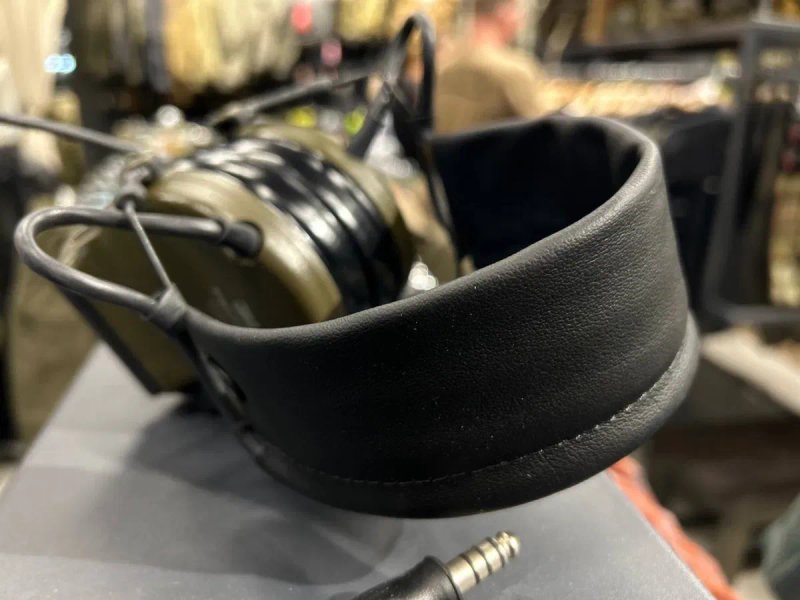 ТОП‼️ Військоаа Активна гарнітура 3M Peltor ComTac VI NIB Headset Green з мікрофоном і вихідом під ПТТ — фото 7