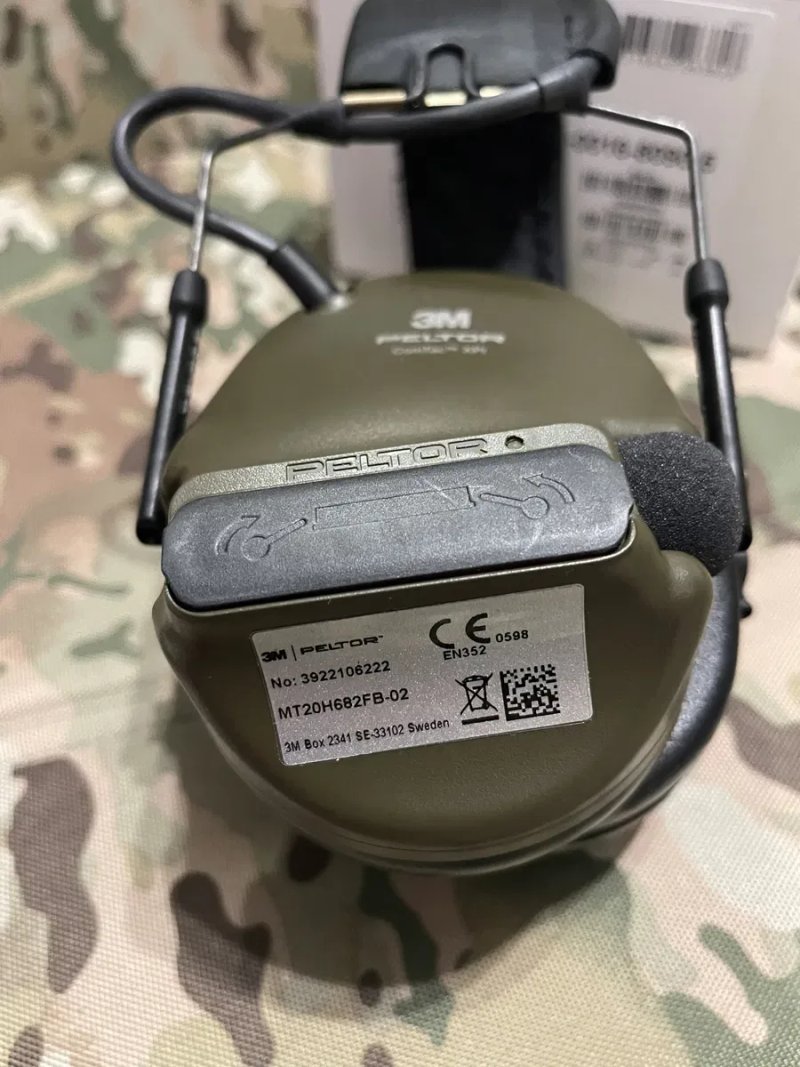 ТОП‼️Військові Активні навушники 3М PELTOR™ ComTac™ XPI Green. — фото 5