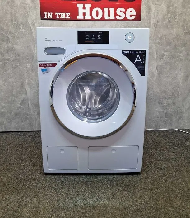 Топова модель Miele WWR880 steam  пральна машина 9кг wcr 870 wwv980 — фото 2
