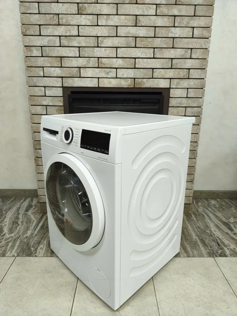 Топова пральна машина з сушкою Bosch Serie 6 Wash&Dry 21 рік обробка парою! — фото 4