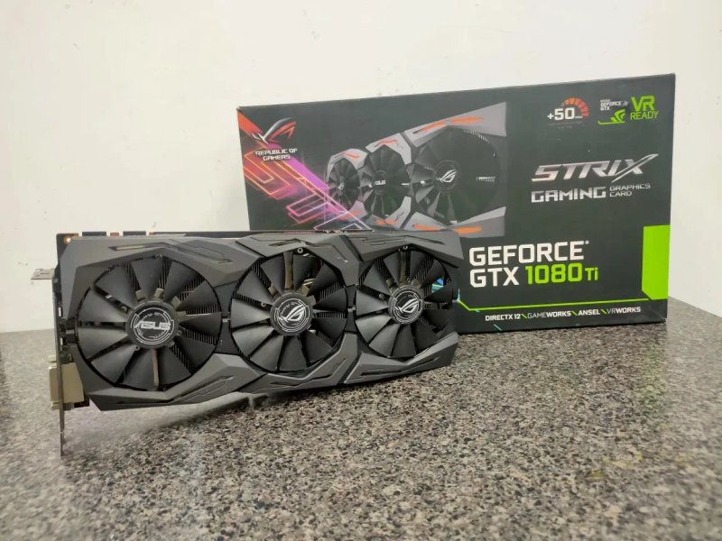 Топовая ASUS Strix 1080 Ti 11 Gb Любые тесты Магазин COMPIC — фото 8