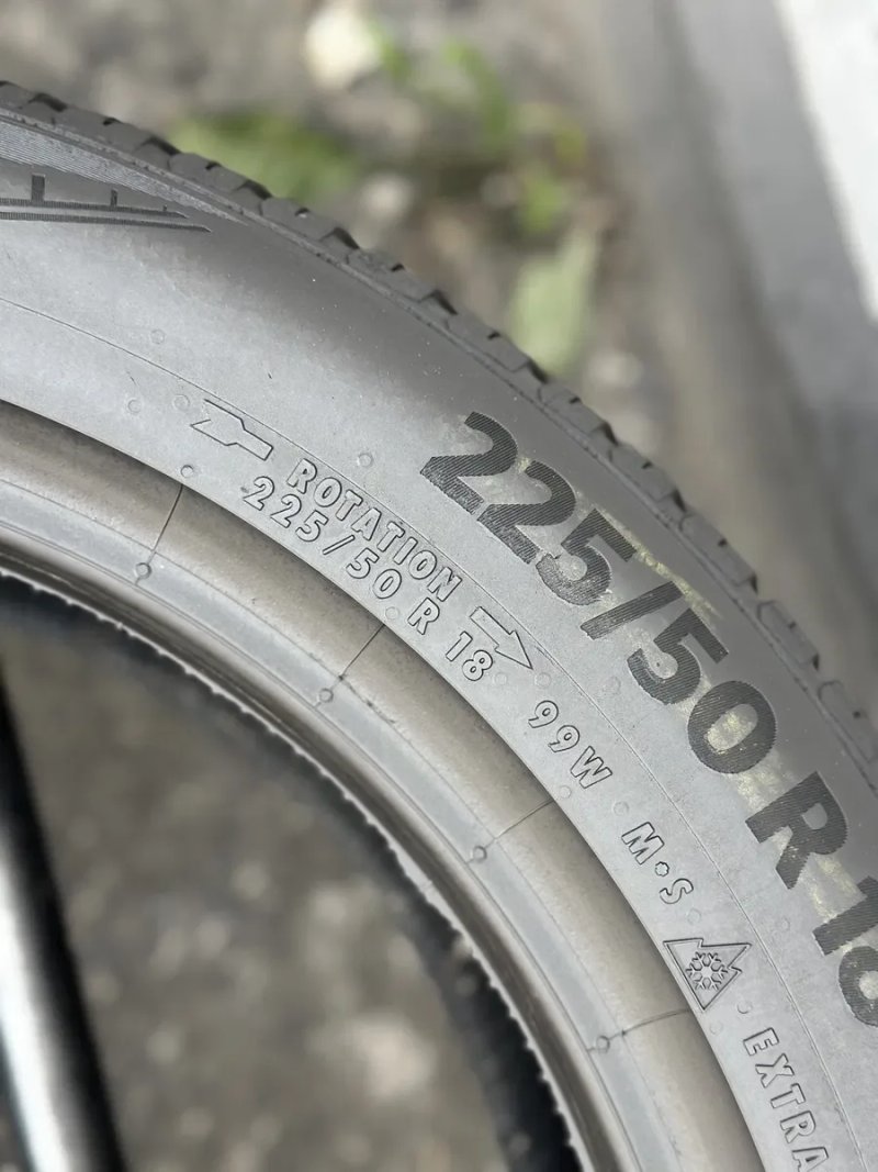 Топові шини‼️Continental AllSeasonContact 99W 225/50 r18 8мм 2022рік‼️ Всесезонні шини — фото 6