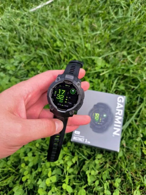 Топовий! Garmin Instinct 3 Amoled 45mm, Ліхтарик!