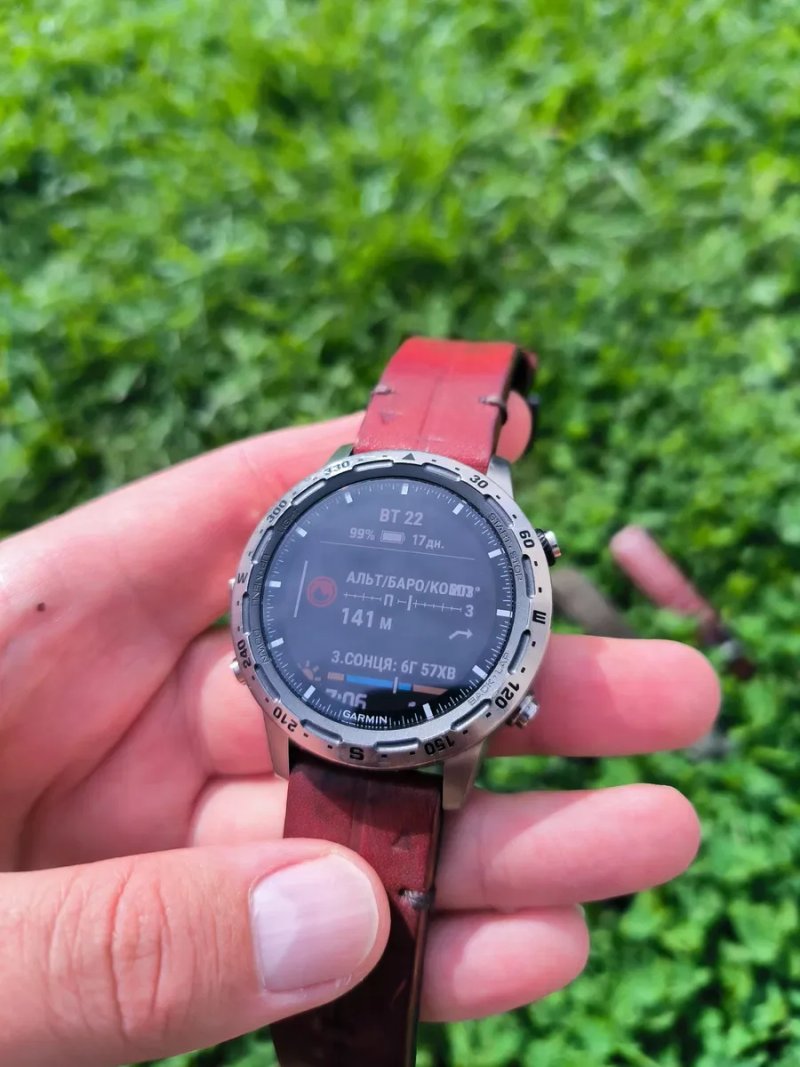 Топовий Garmin MARQ Adventurer  Sapphire Titanium 47mm — фото 4