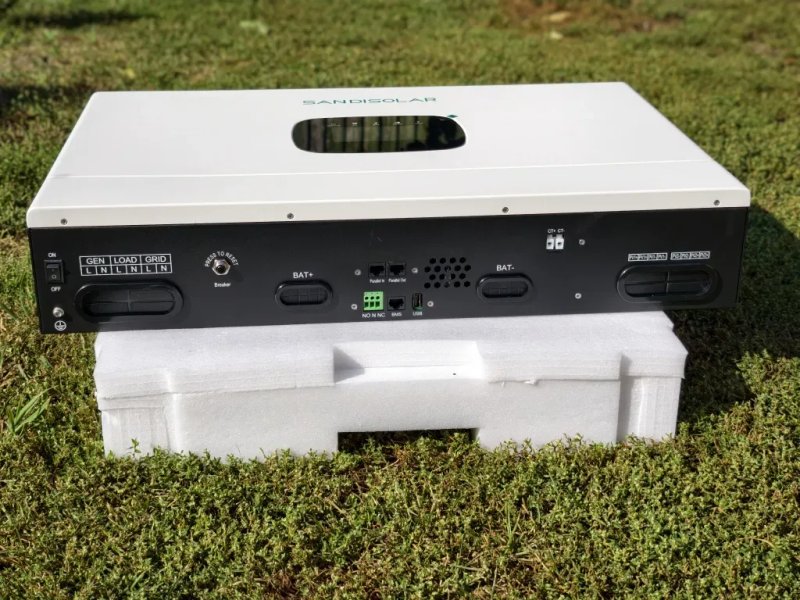 Топовий гібридний інвертор Sandisolar SD-PRO-EU 12K (12 кВт, 48V, Dual MPPT, 18kW PV) — фото 2