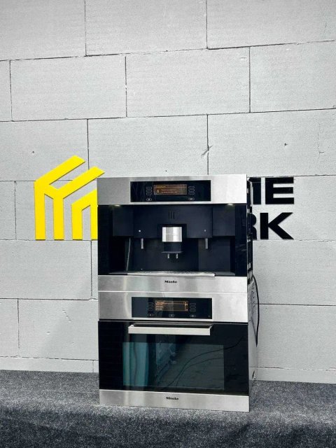 Топовий комлект Miele духовка H 4080 BM і кавомашина CVA 4085, чорний + хром, гарантія