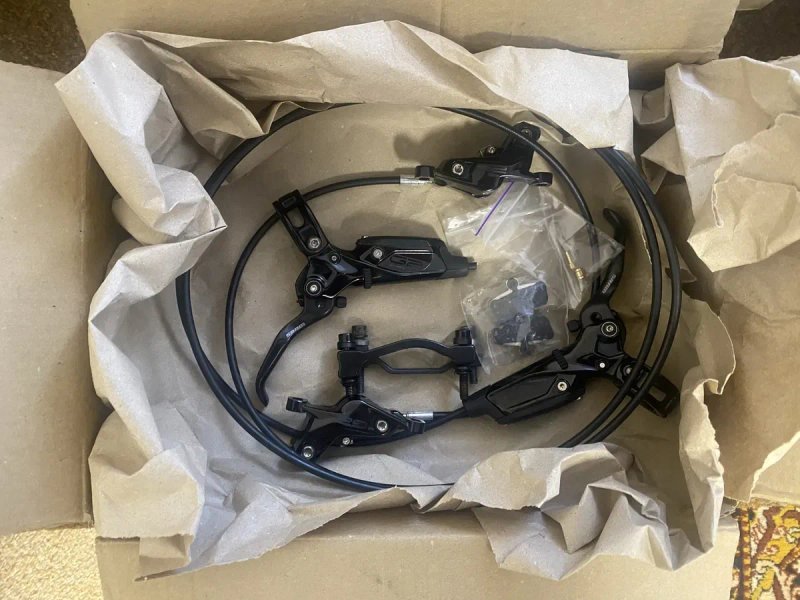 Тормоза Sram G2 Ultimate Carbon 4 поршня , в чудовому стані — фото 2
