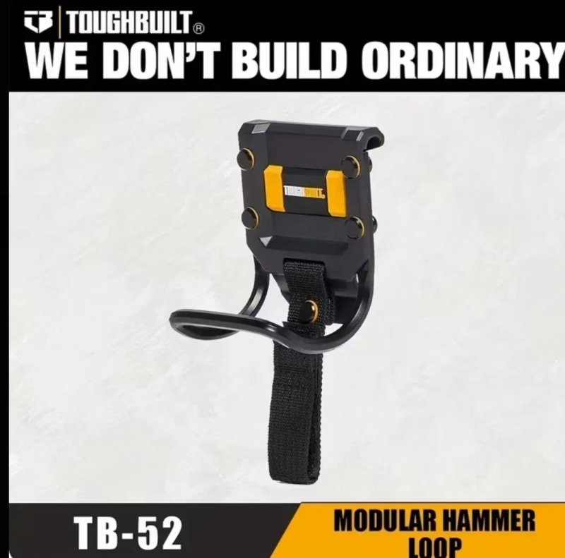 Toughbuilt підсумок для шуруповерта тримач стяжек 
Тримач для инструменту молотковий импакт — фото 5