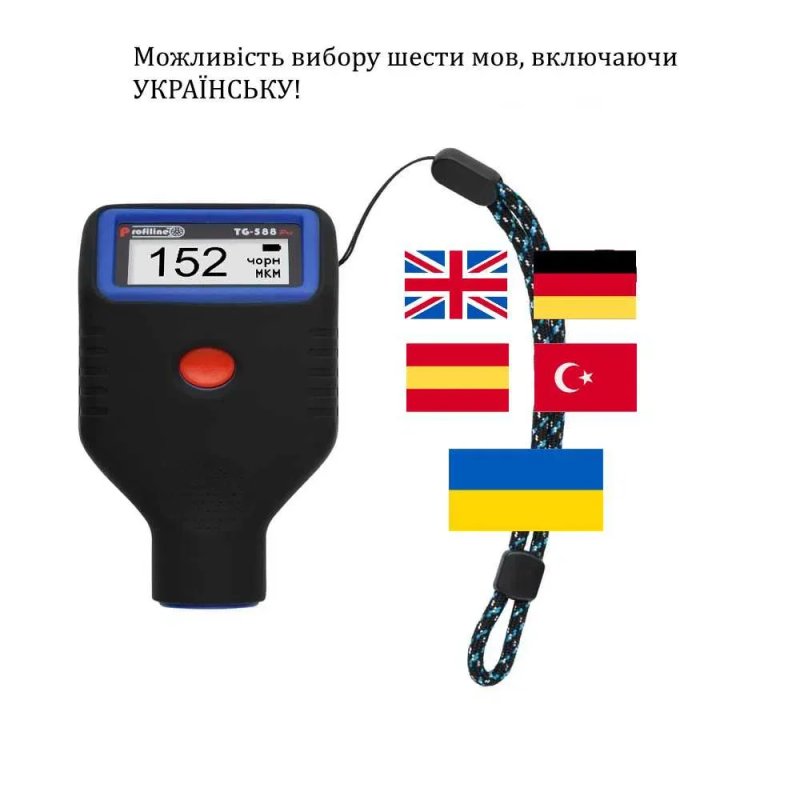 Товщиномір Profiline TG-588 Pro. Толщиномер. Толщиномеры прошивка 2026 — фото 6